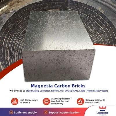 Gạch cacbon Magnesia: Xương sống của lớp lót luyện thép hiện đại